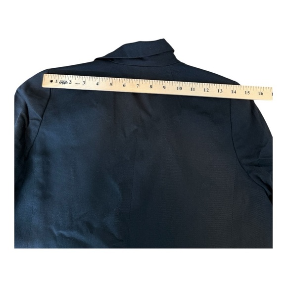 MadeWell Drapeweave Caldwell Double-Breasted Blazer in Black Size XS NH328 NEW - Picture 12 of 15